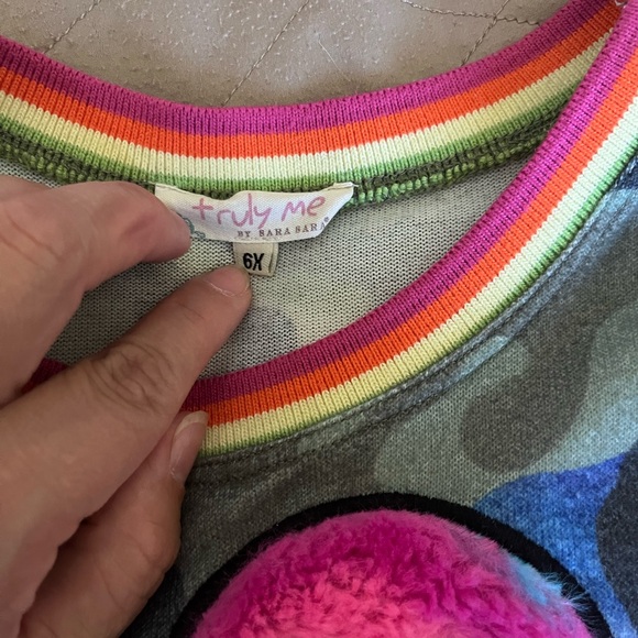 SOLD Girls Camo smiley face dress by Truly Me - Picture 7 of 7